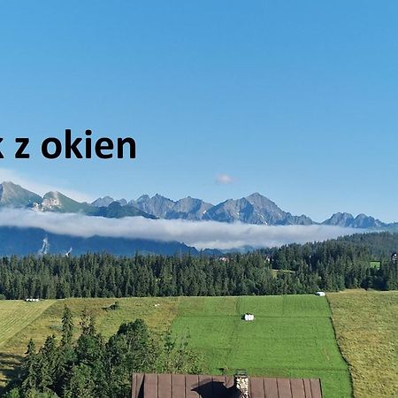 Pokoje Goscinne U Siyly Bukowina Tatrzańska Exteriör bild